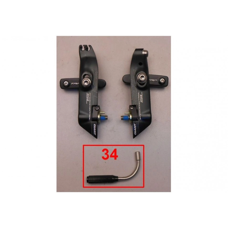 Freno Giant TKB165-F W/STL BOLT W/90D Delantero 3 Freno Giant TKB165-F W/STL BOLT W/90D Delantero