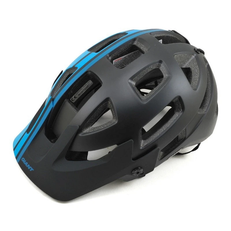 Giant Casco Off Road Rail Black/Blue Western 3 Giant Casco Off Road Rail Black/Blue Western